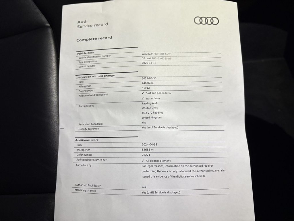 Used Audi Q7 2020 for sale - 76840993: Photo 26