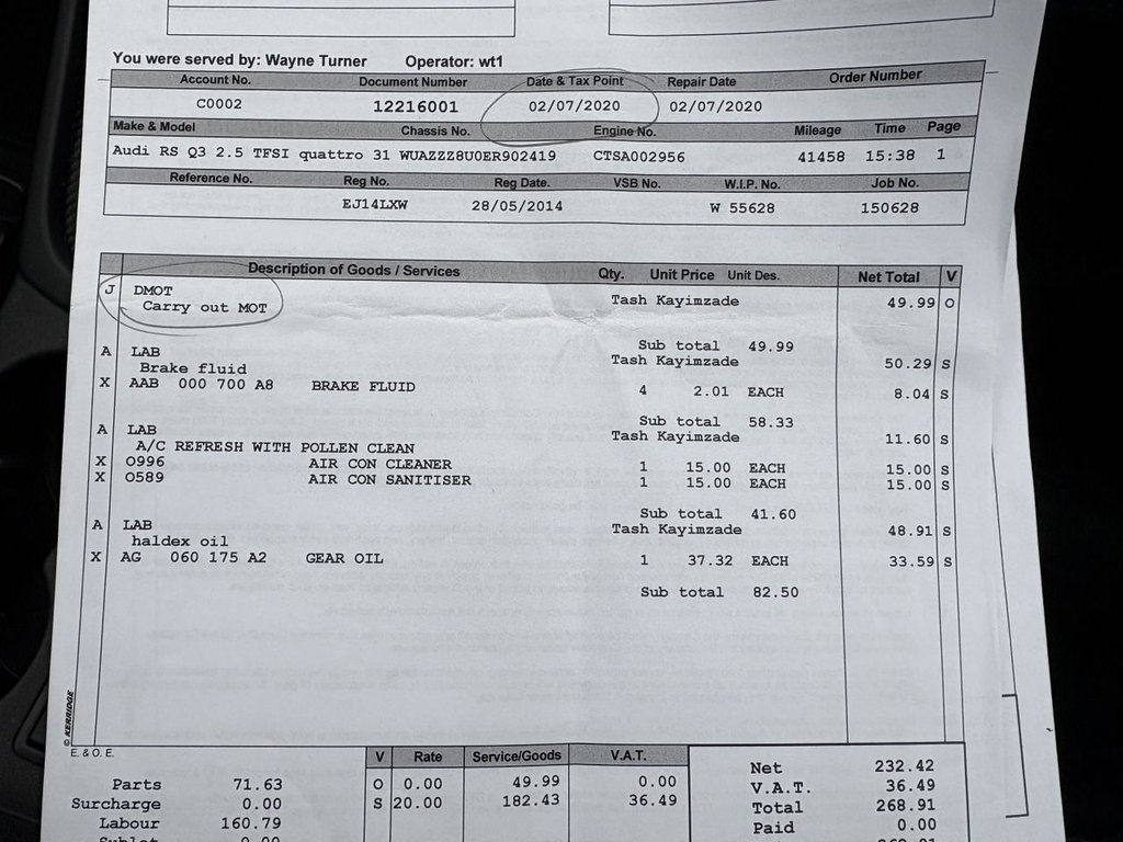 Used Audi RS Q3 2014 for sale - 76792091: Photo 30