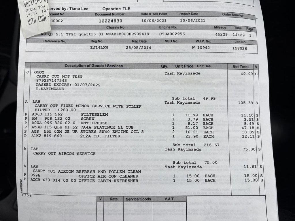 Used Audi RS Q3 2014 for sale - 76792091: Photo 31