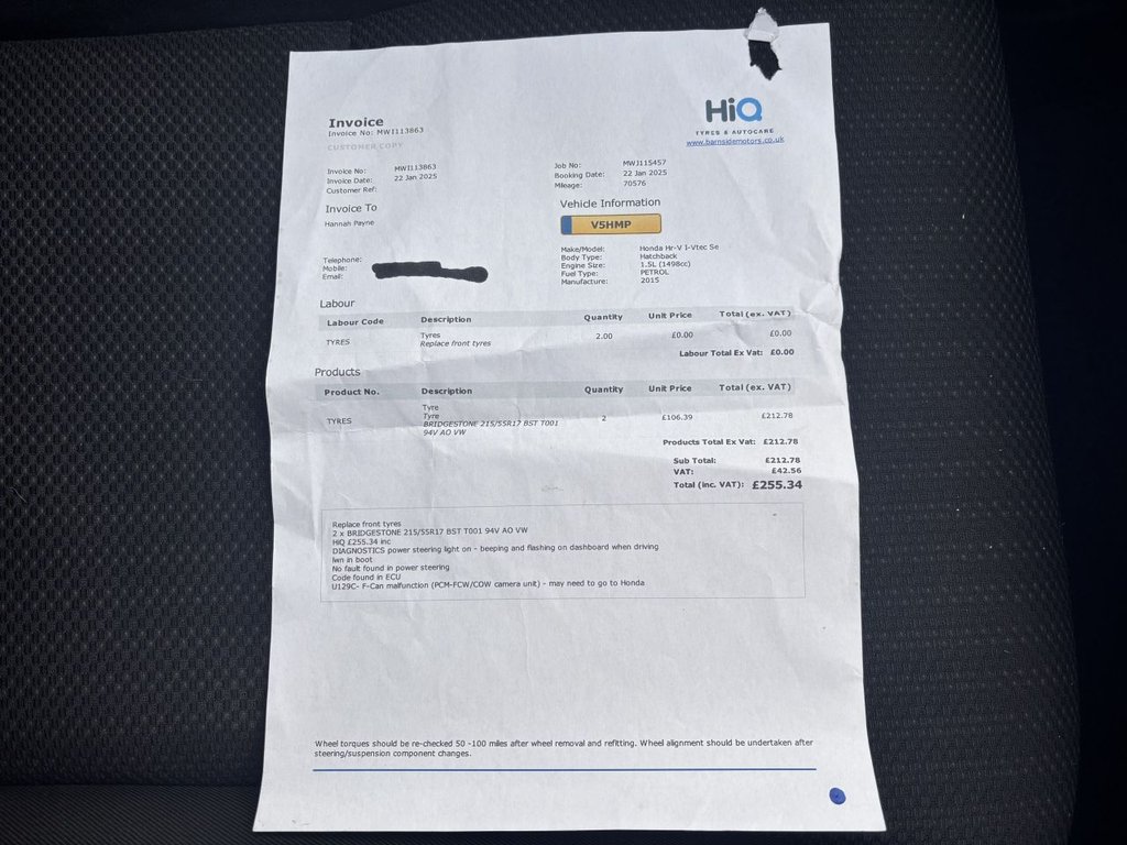 Used Honda HR-V 2015 for sale - 76430306: Photo 24