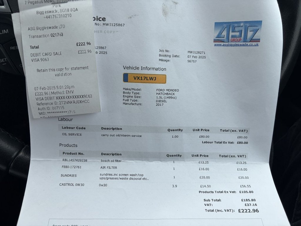 Used Ford Mondeo 2017 for sale - 78002328: Photo 26