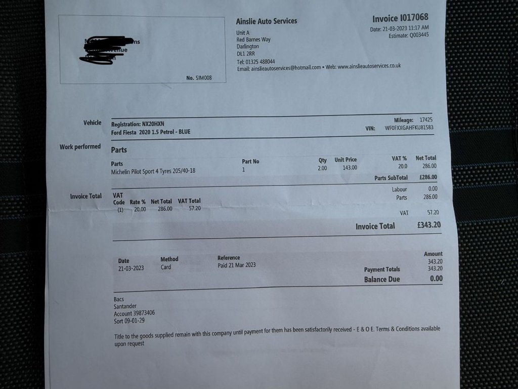 Used Ford Fiesta 2020 for sale - 77952266: Photo 20