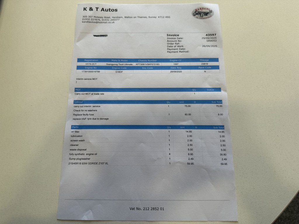 Used Ssangyong Tivoli 2020 for sale - 76617394: Photo 24