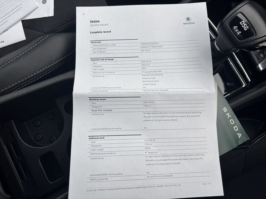 Used Skoda Kodiaq 2017 for sale - 76496850: Photo 23