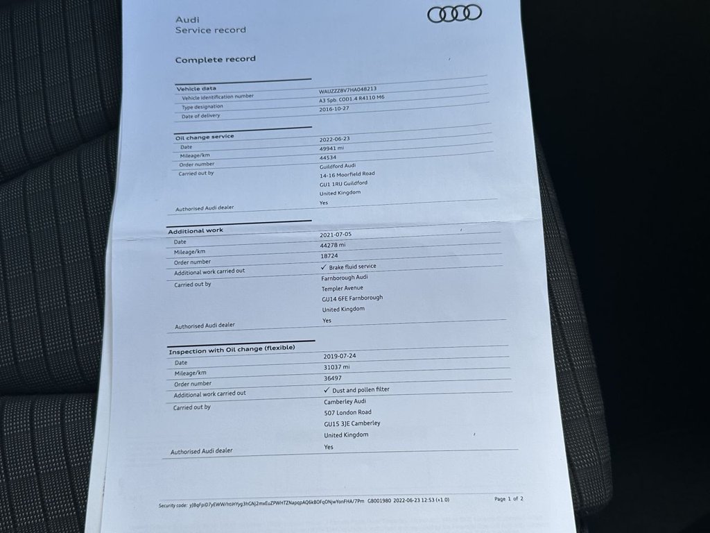 Used Audi A3 2016 for sale - 76698251: Photo 26