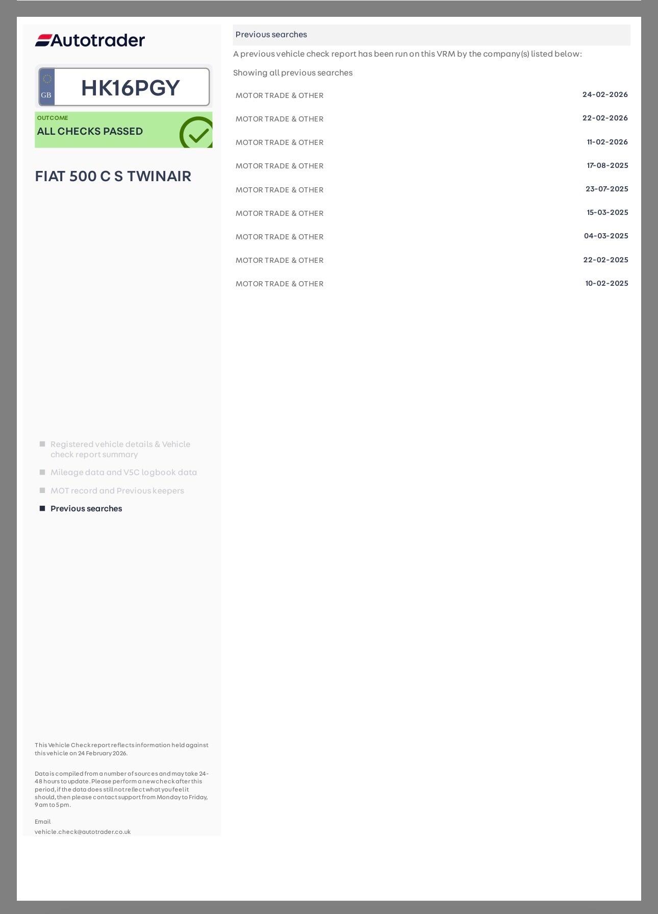 Used Fiat 500C for sale - 77753234: Photo 25