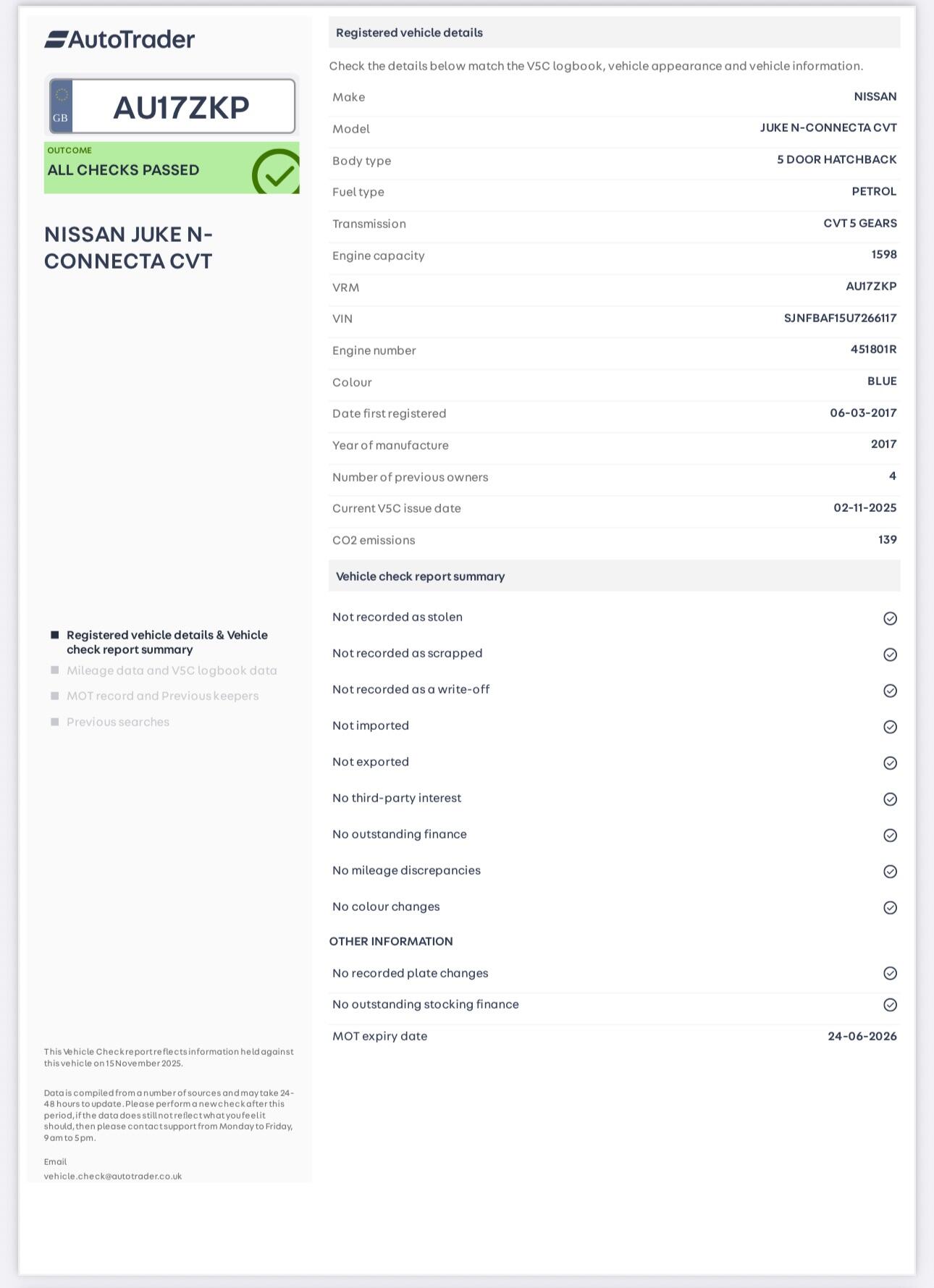 Used Nissan Juke 2017 for sale - 76591954: Photo 37