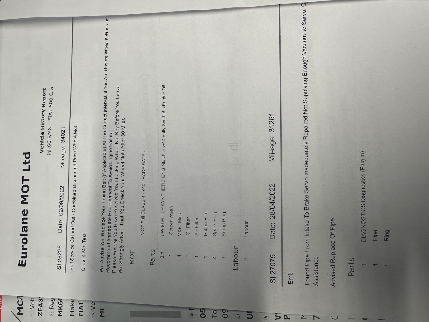 Used Fiat 500 2016 for sale - 77144231: Photo 25