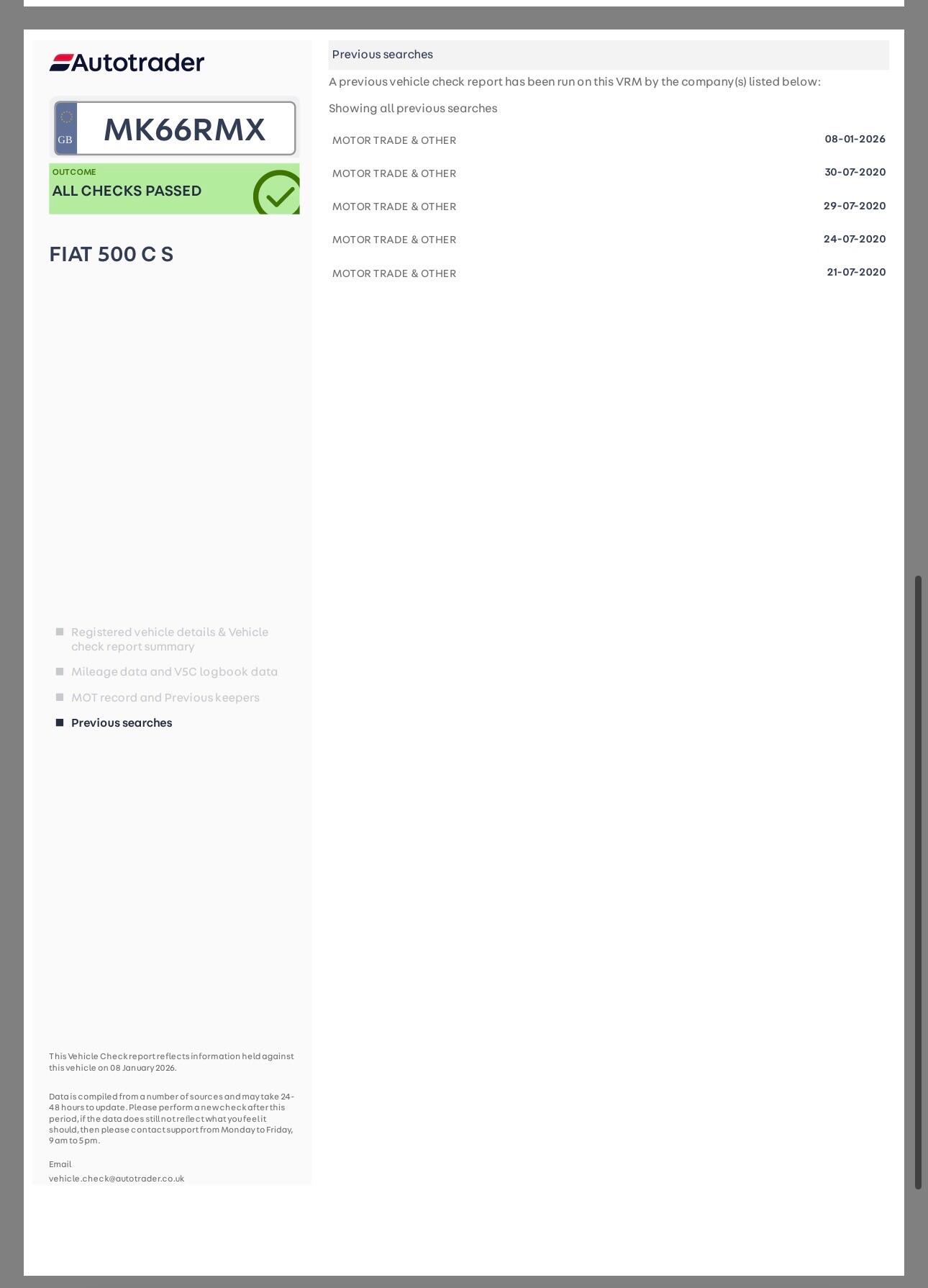 Used Fiat 500C 2016 for sale - 77144231: Photo 44