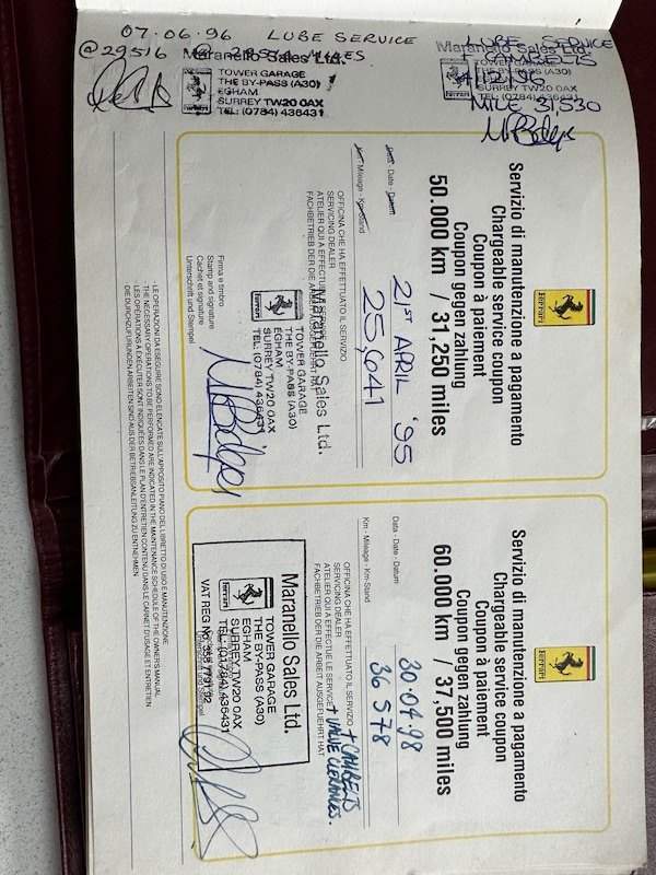 Used Ferrari 328 for sale - 74596011: Photo 94