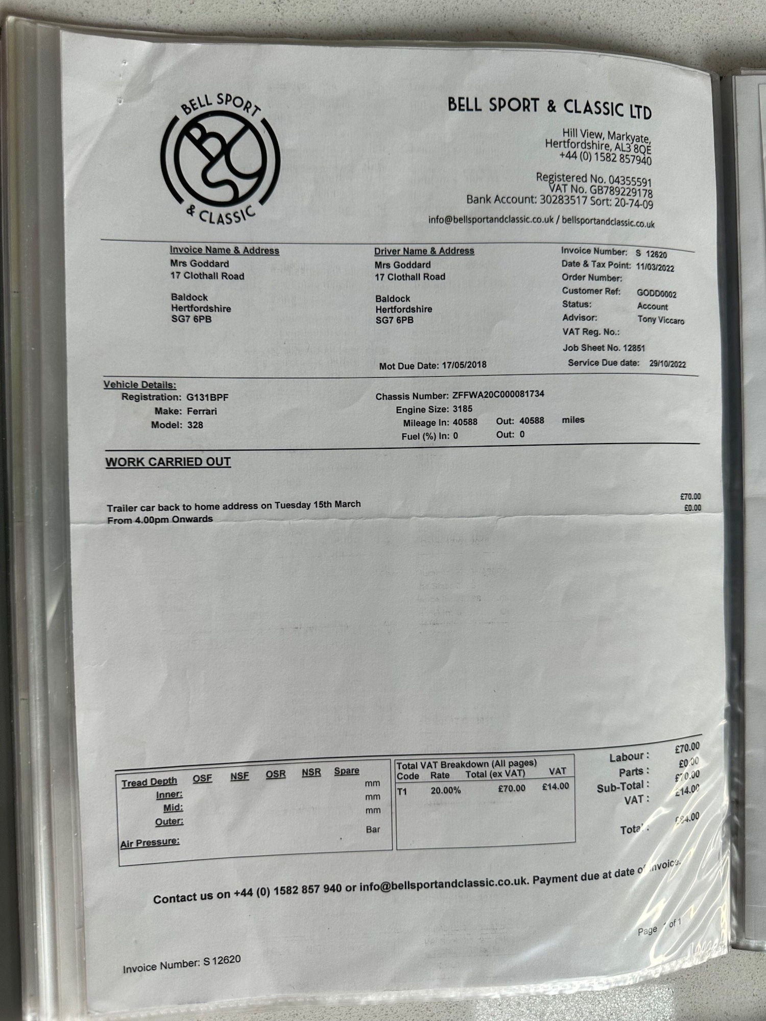 Used Ferrari 328 for sale - 76997021: Photo 100