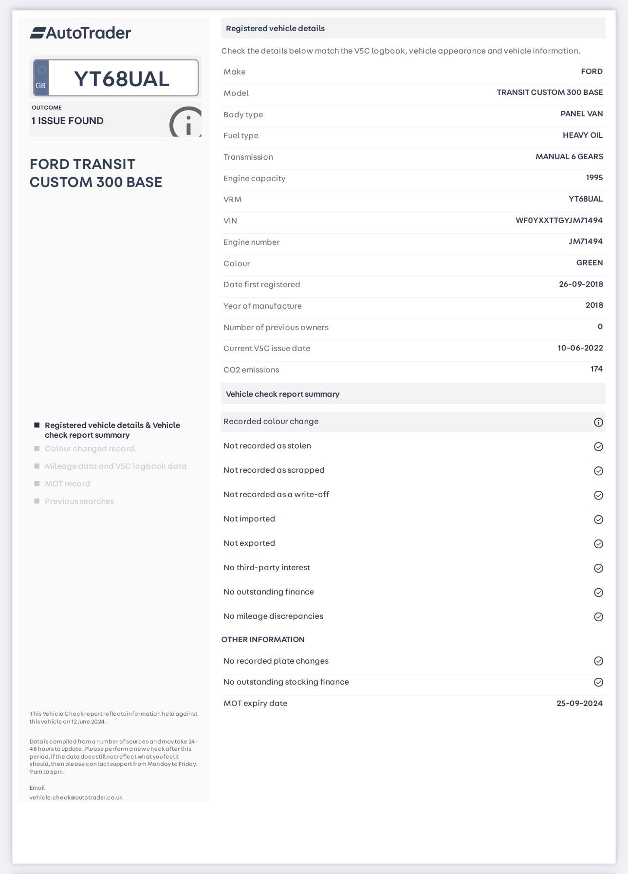 Used Ford Transit Custom 2018 for sale - 75139493: Photo 41