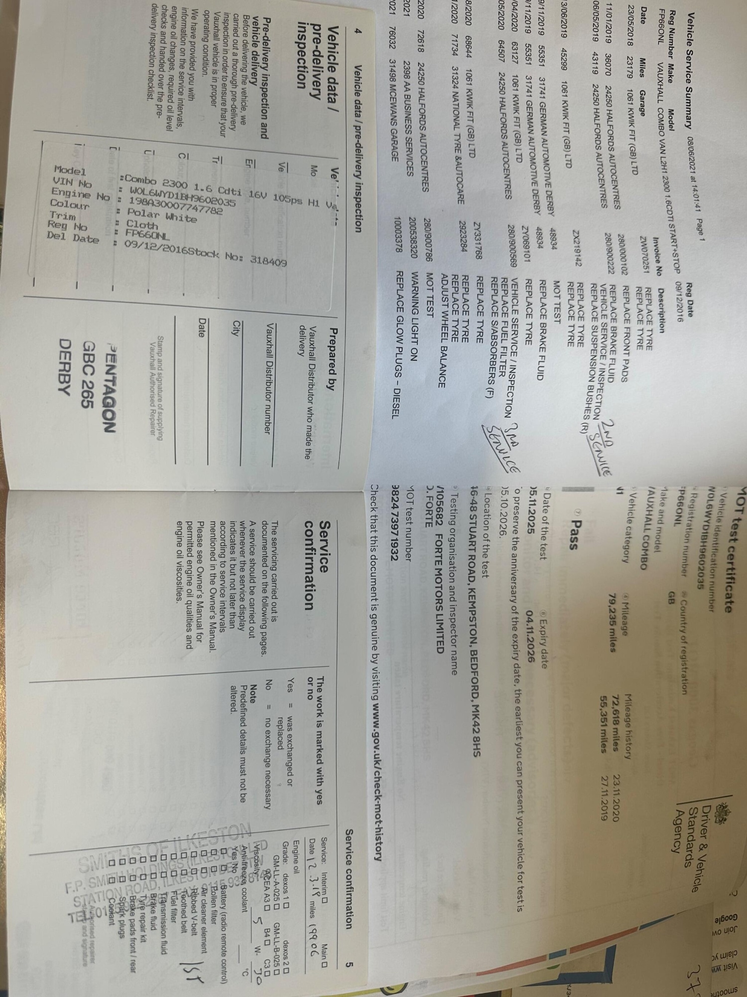 Used Vauxhall Combo 2016 for sale - 76512740: Photo 26