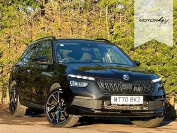 Find A Used Black ŠKODA Kamiq 1.5 TSI (150ps) Monte Carlo SUV in