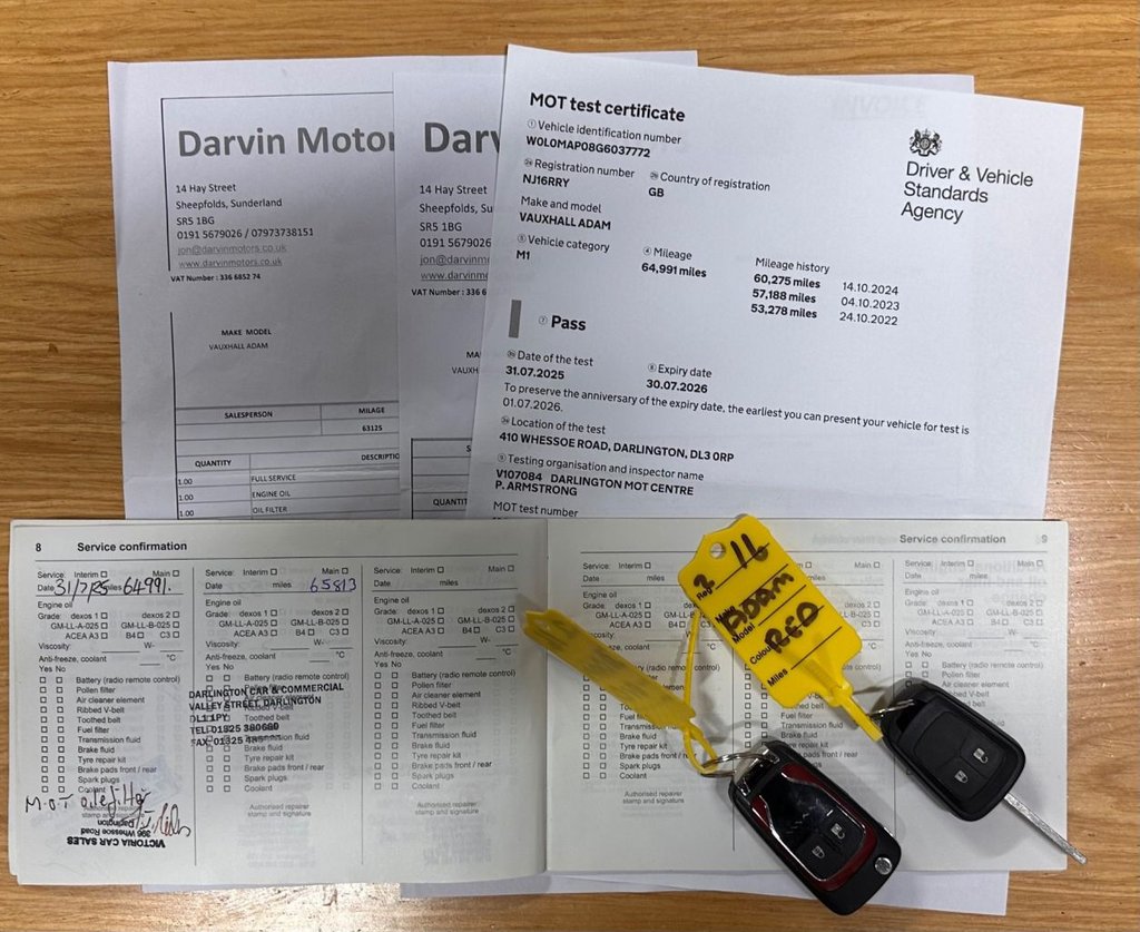 Used Vauxhall ADAM 2016 for sale - 77056356: Photo 3