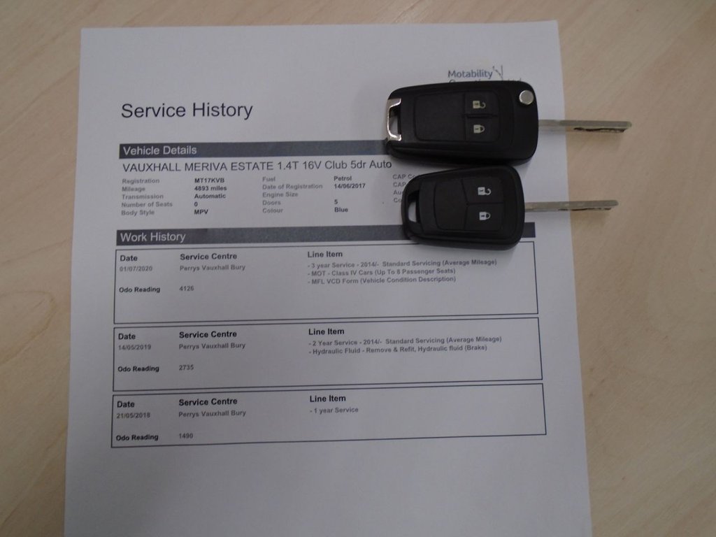 Used Vauxhall Meriva 2017 for sale - 77188082: Photo 5