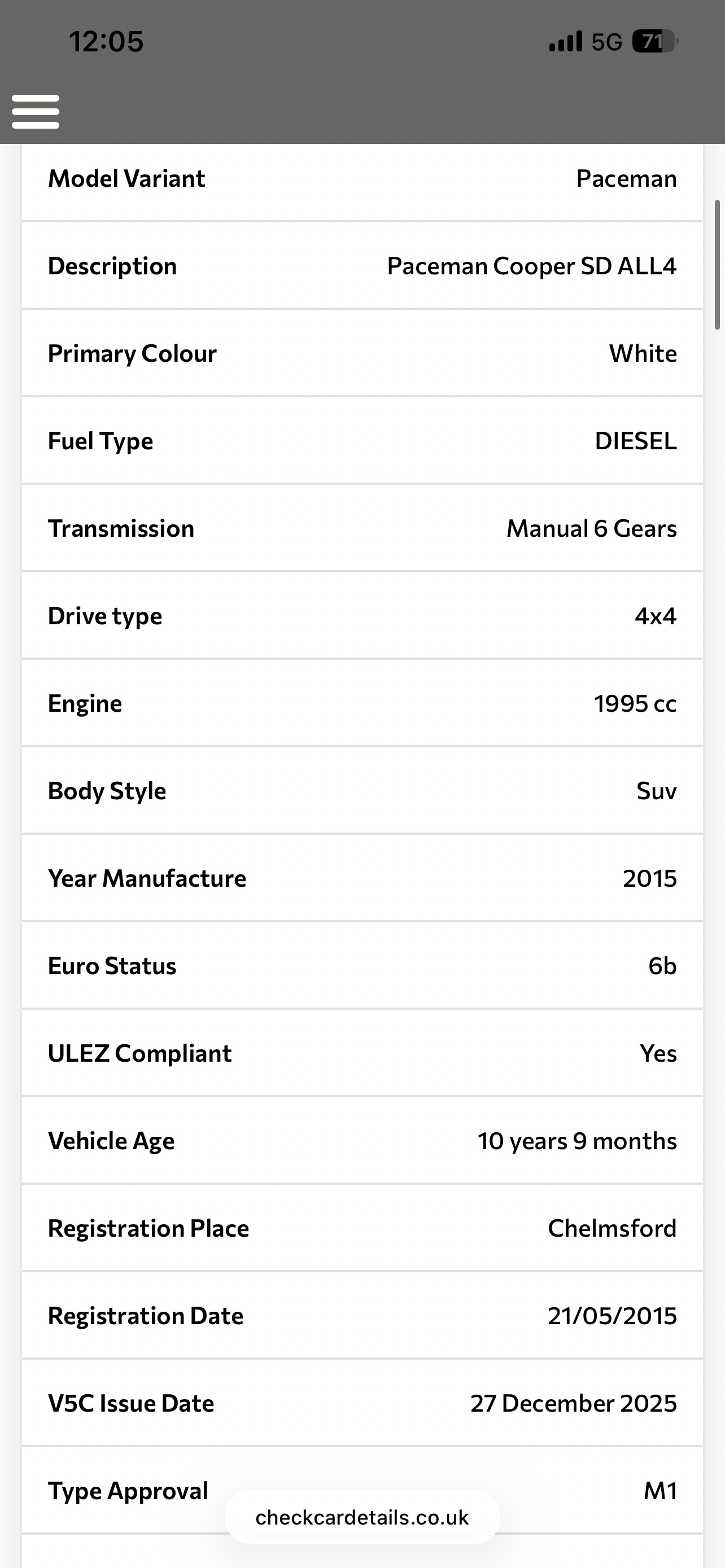Used MINI Paceman 2015 for sale - 77516592: Photo 12