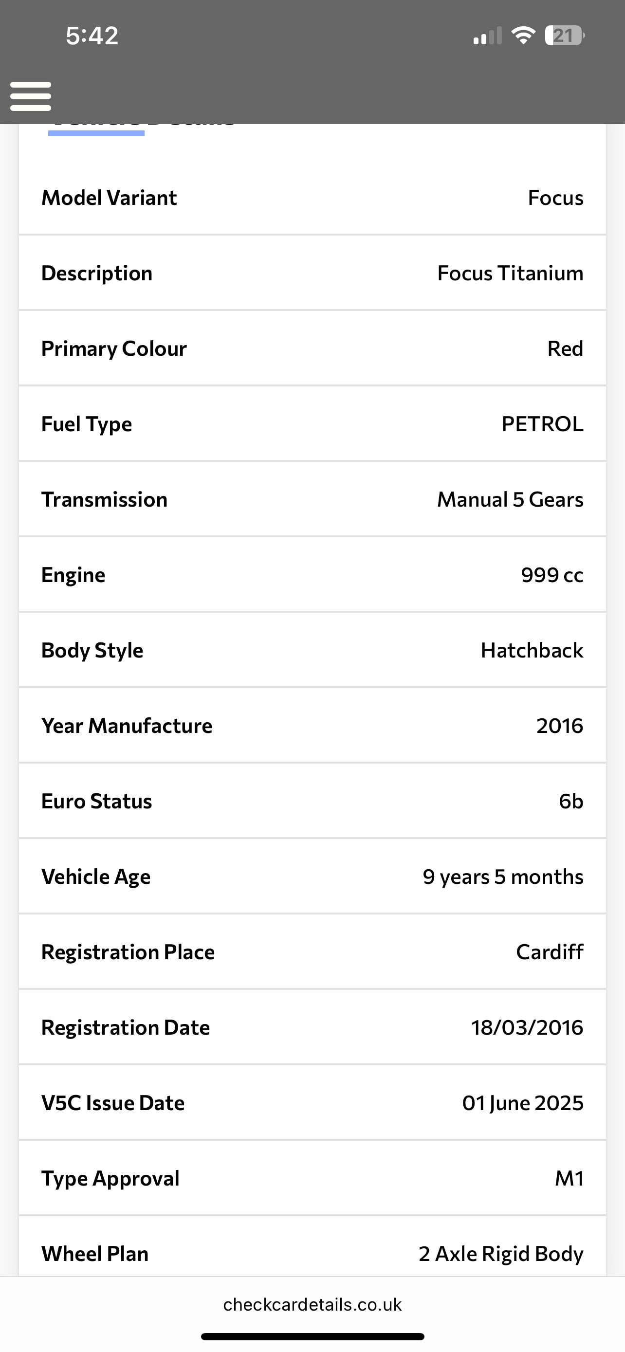 Vehicle 10