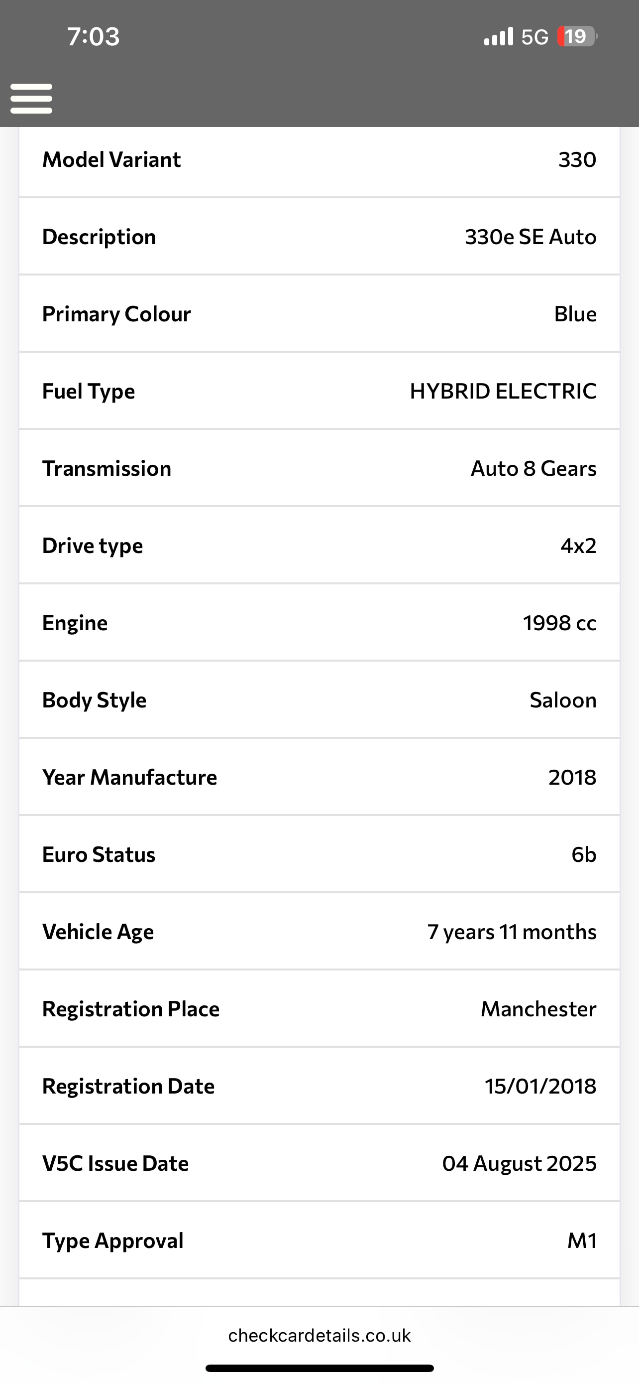 Used BMW 3 Series 2018 for sale - 76863689: Photo 11