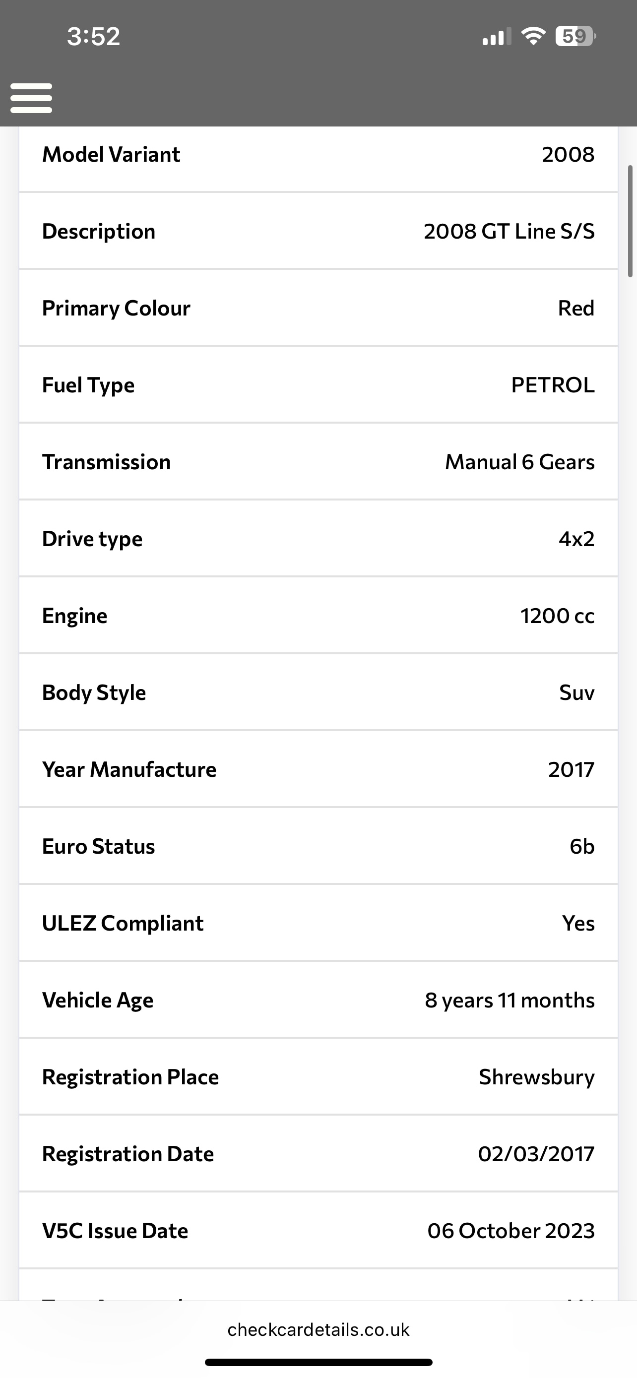 Used Peugeot 2008 2017 for sale - 77477037: Photo 13