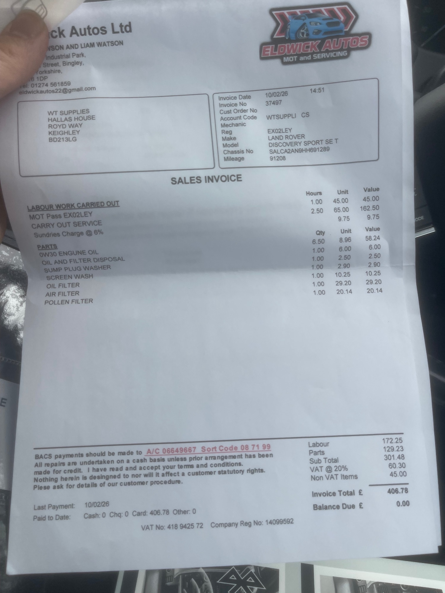 Used Land Rover Discovery Sport 2018 for sale - 78070751: Photo 15