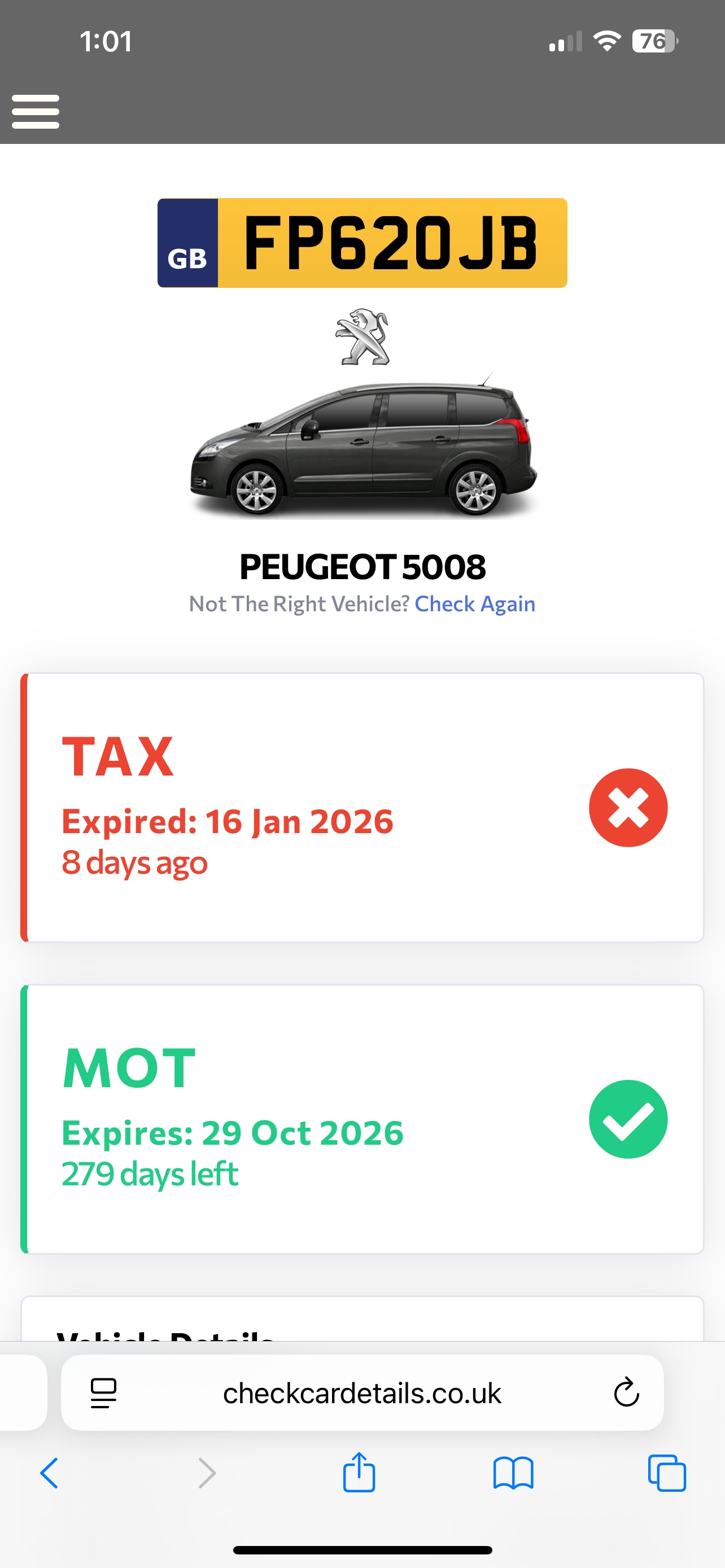 Used Peugeot 5008 2012 for sale - 77349717: Photo 13