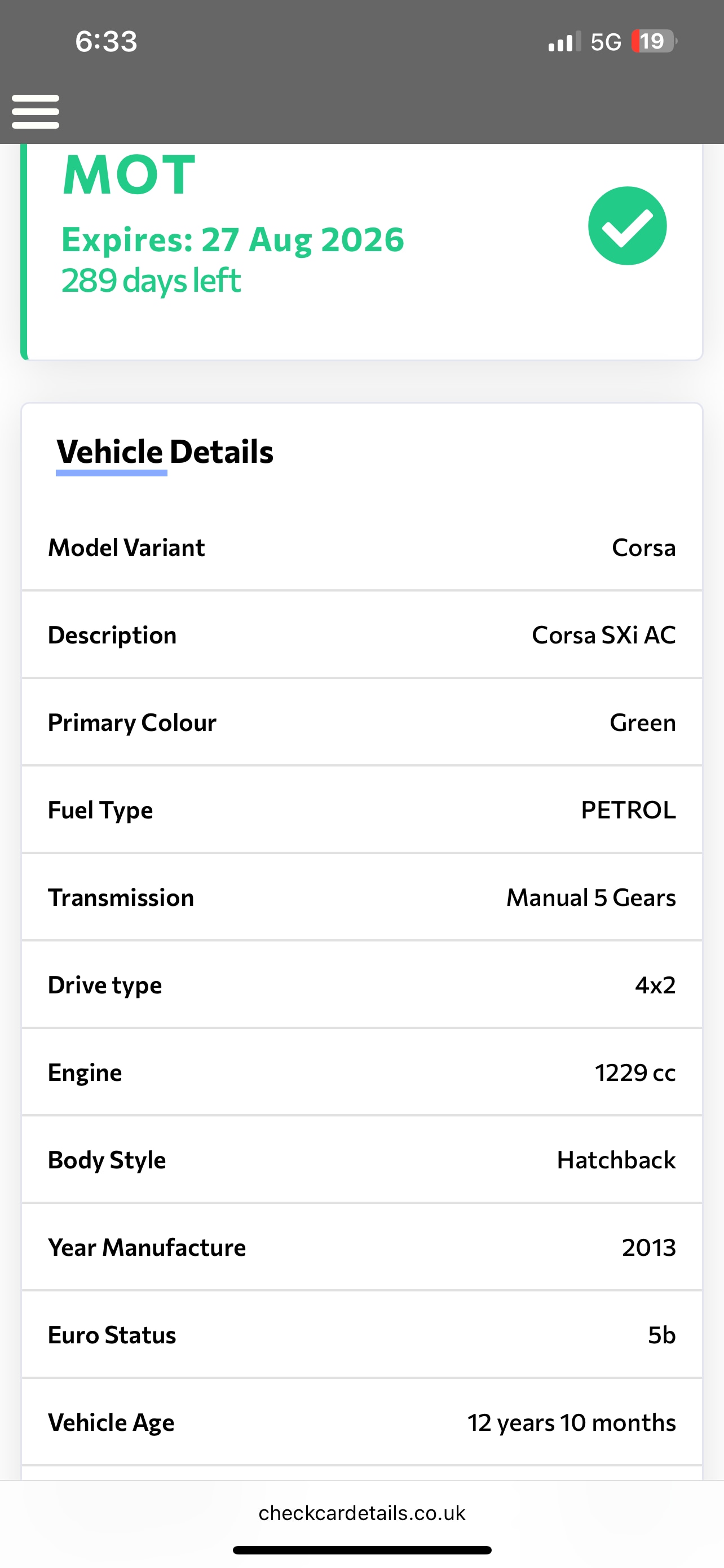 Used Vauxhall Corsa 2013 for sale - 76558431: Photo 10