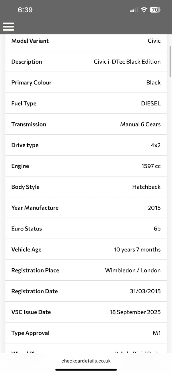 Used Honda Civic 2015 for sale - 76312501: Photo 11