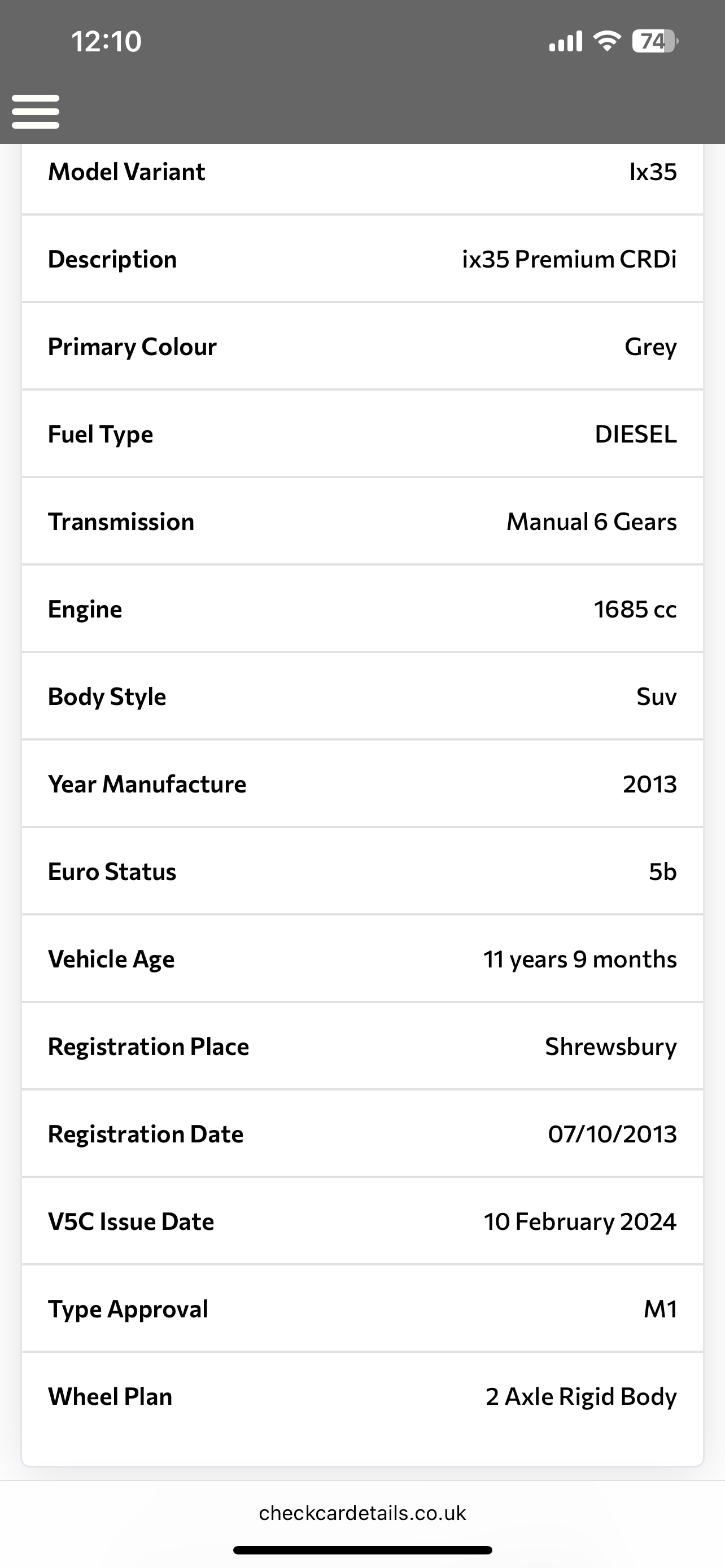 Vehicle 13