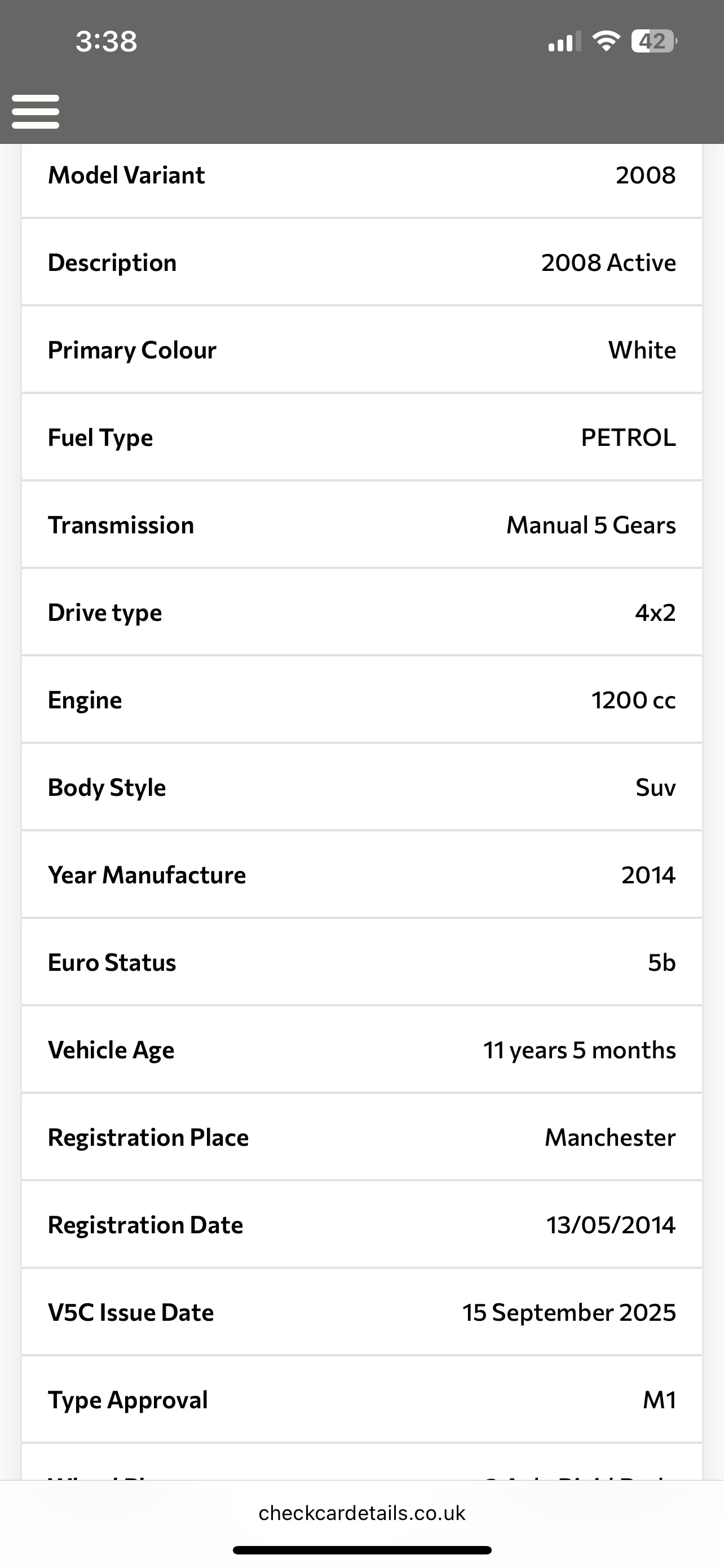 Used Peugeot 2008 2014 for sale - 76439433: Photo 11