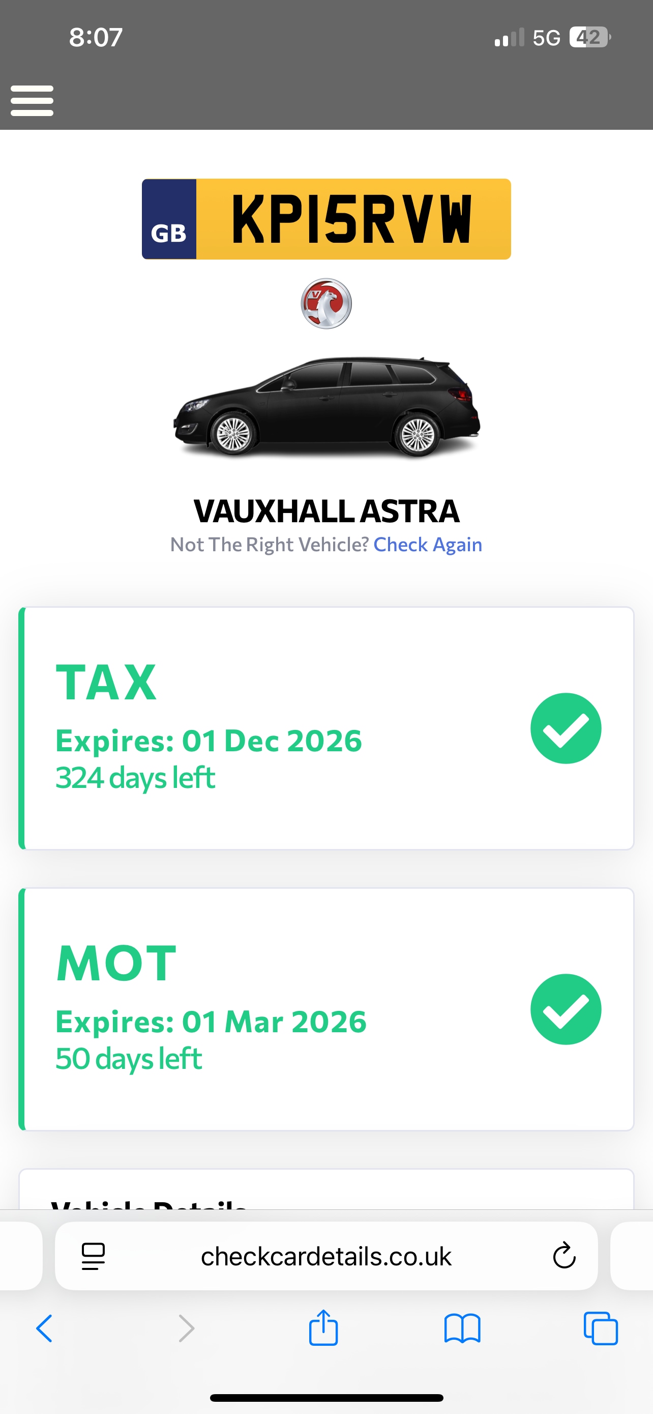 Used Vauxhall Astra 2015 for sale - 77166181: Photo 8