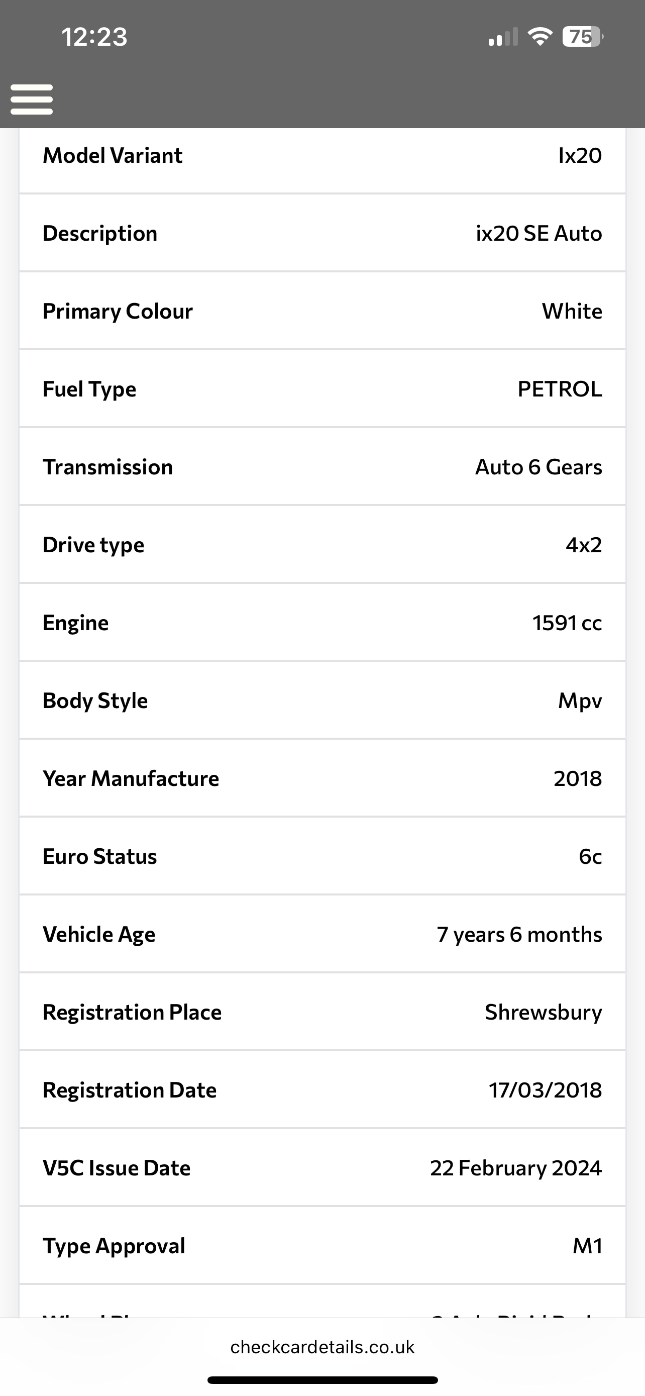 Used Hyundai Ix20 2018 for sale - 76007005: Photo 13