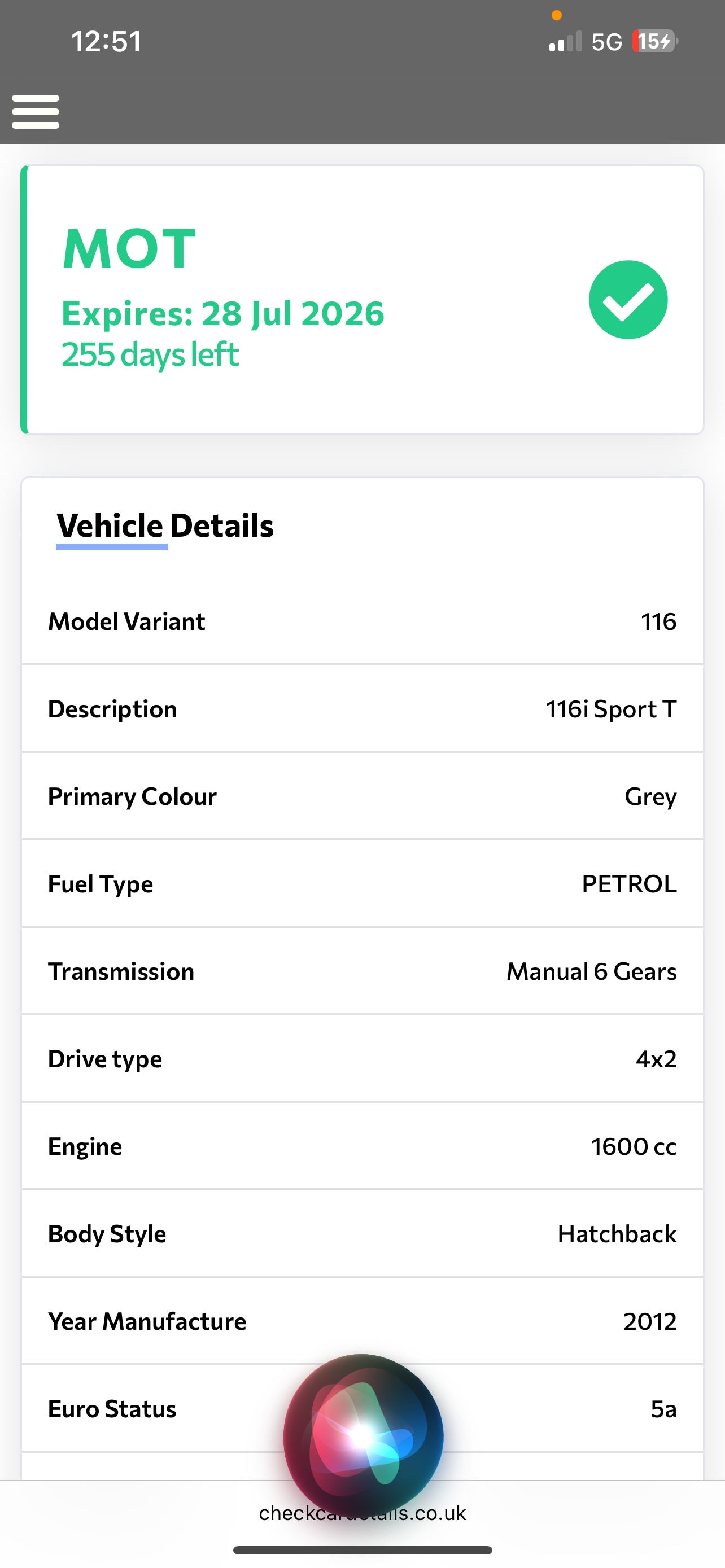Used BMW 1 Series 2012 for sale - 76625119: Photo 10