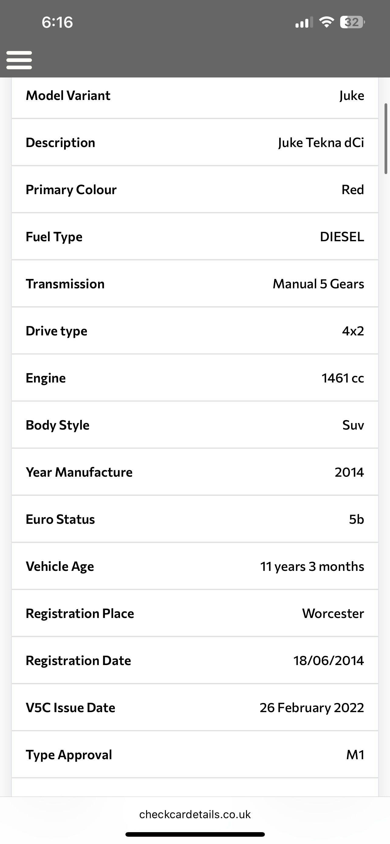 Vehicle 12