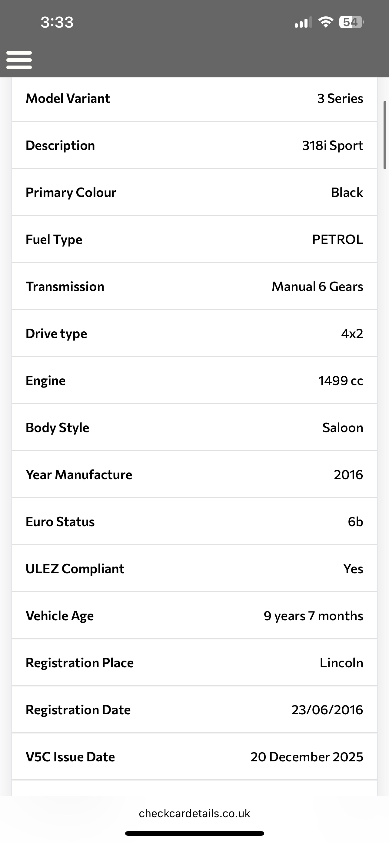 Used BMW 3 Series 2016 for sale - 77349700: Photo 12