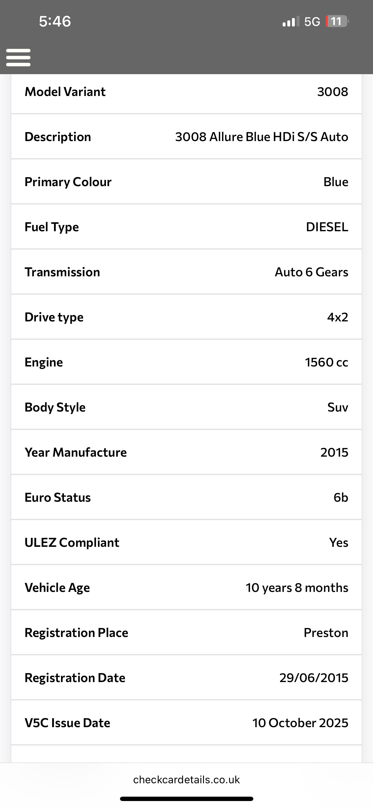 Used Peugeot 3008 2015 for sale - 77445488: Photo 13