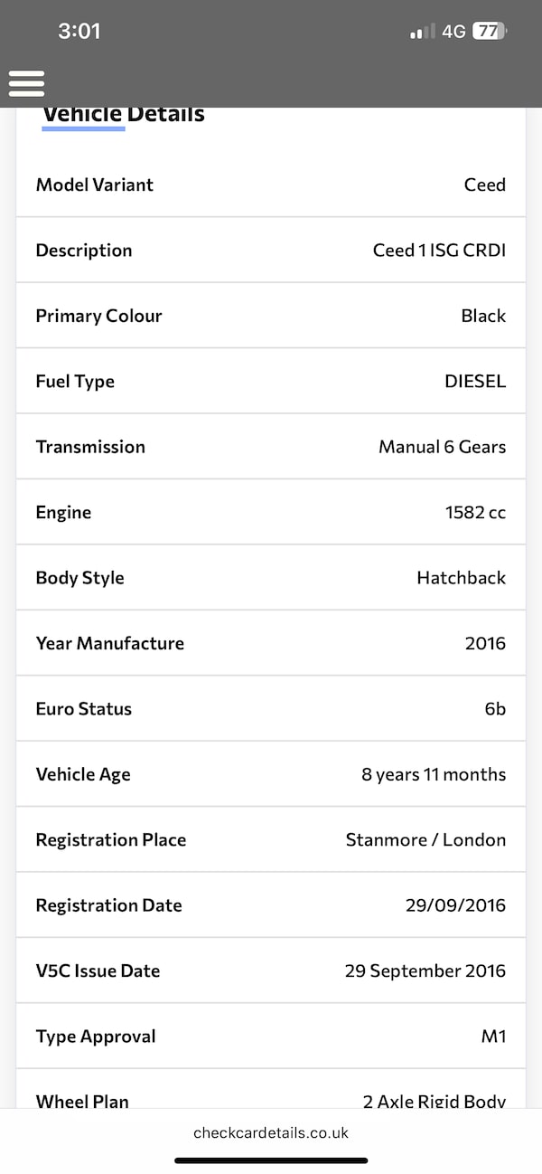 Used Kia Ceed 2016 for sale - 75583088: Photo 10