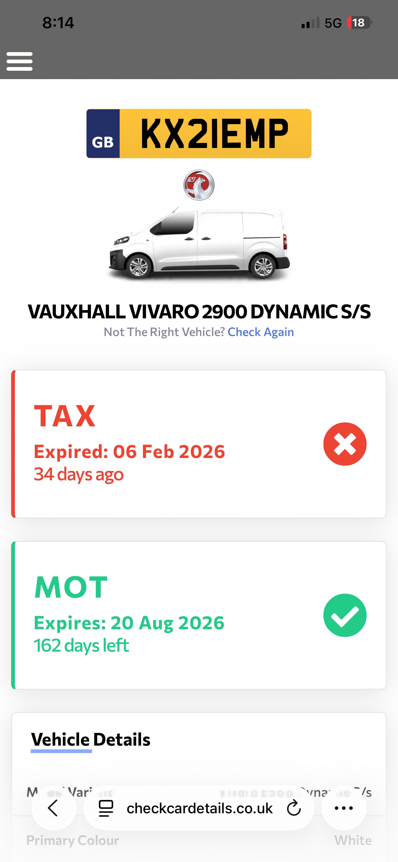 Used Vauxhall Vivaro 2021 for sale - 77864592: Photo 6