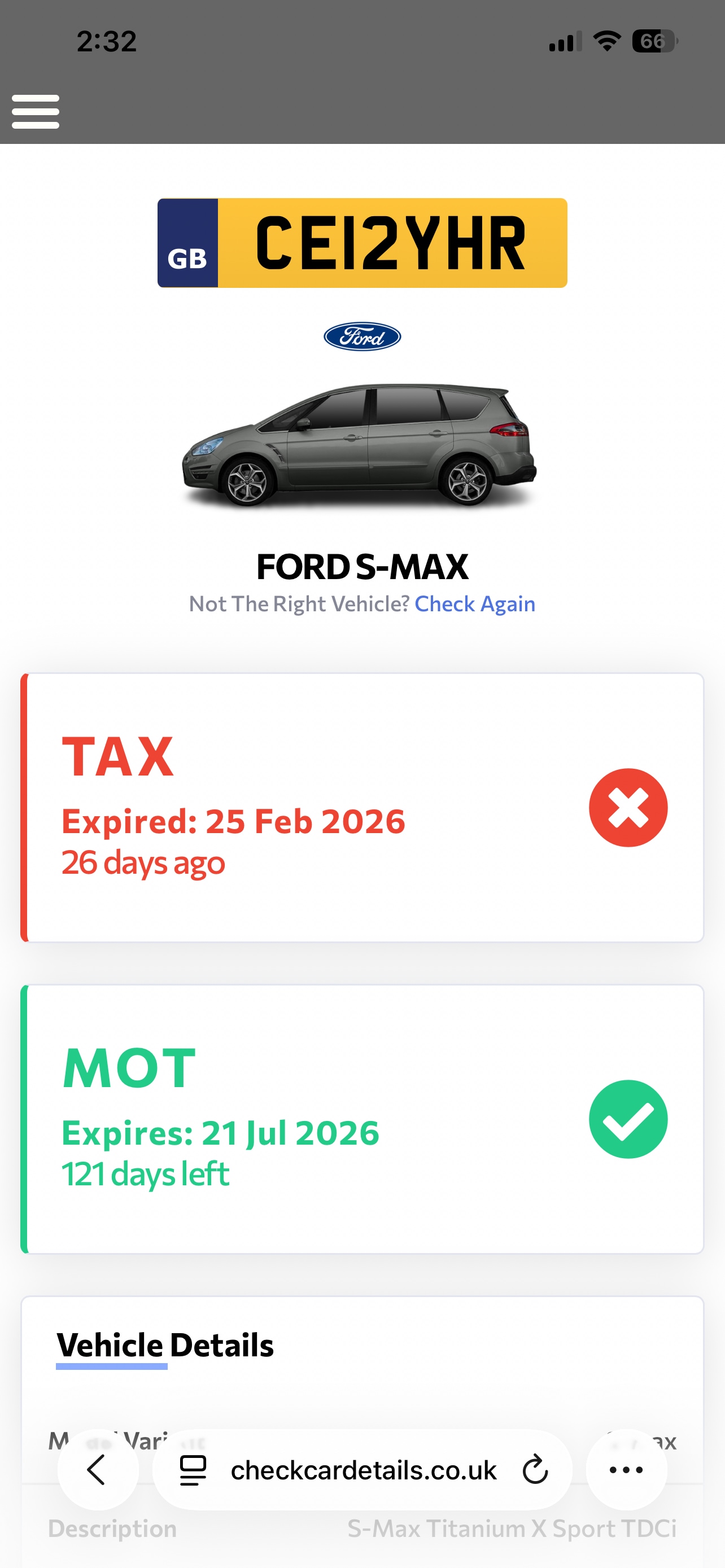 Used Ford S-Max 2012 for sale - 77985119: Photo 12