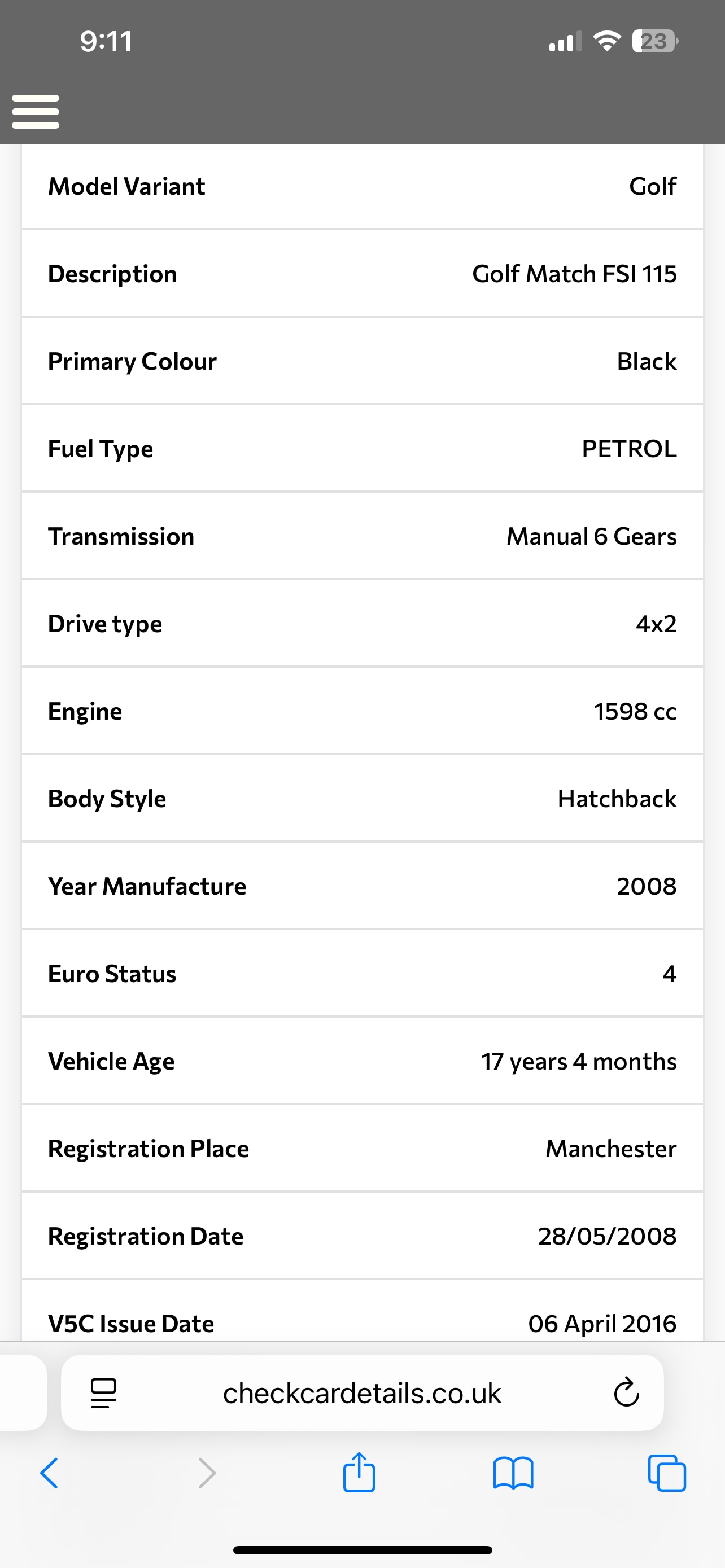Vehicle 11