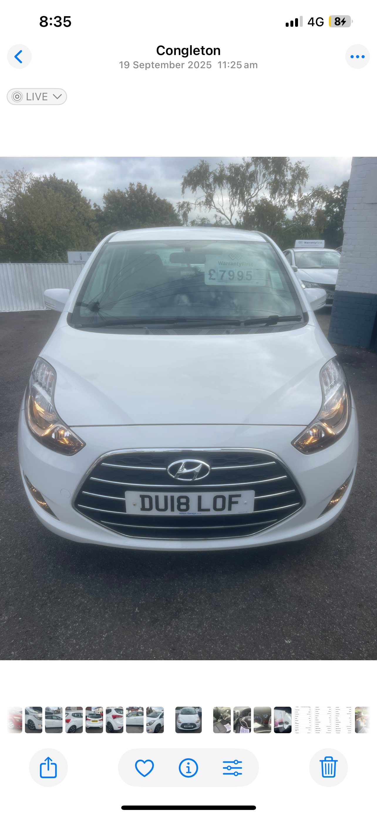 Used Hyundai Ix20 2018 for sale - 77140867: Photo 8