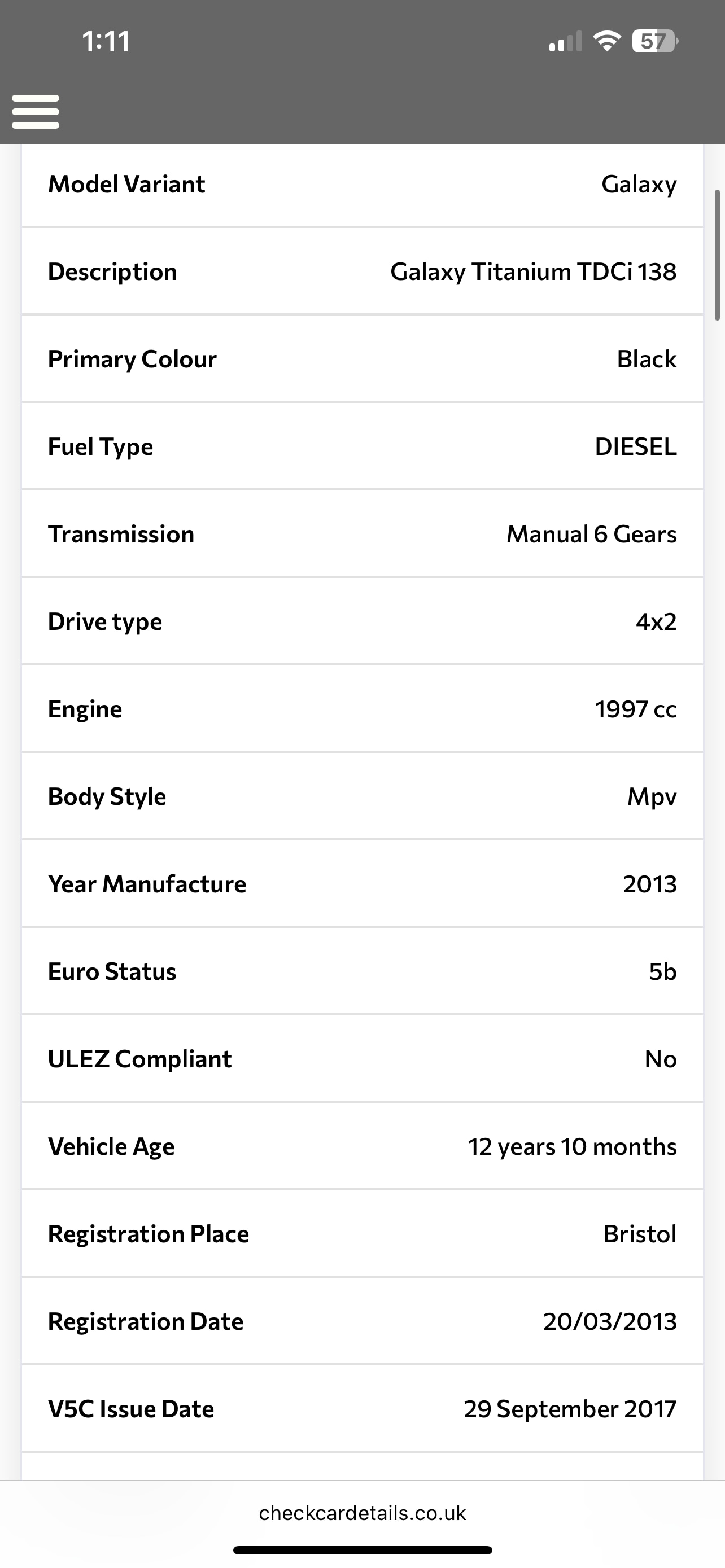 Used Ford Galaxy 2013 for sale - 77140573: Photo 14