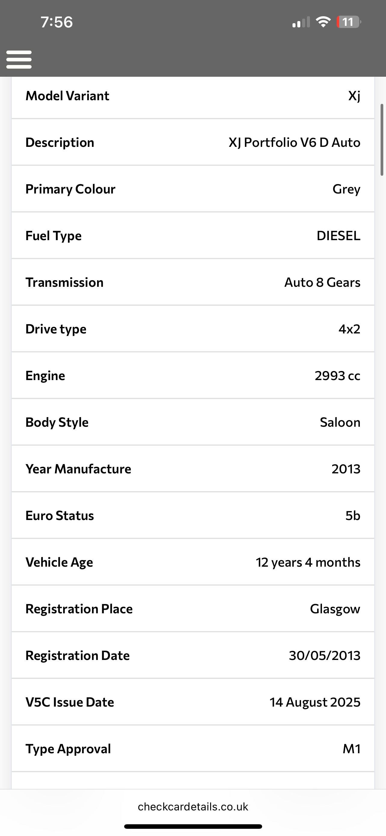 Used Jaguar XJ 2013 for sale - 77483725: Photo 10