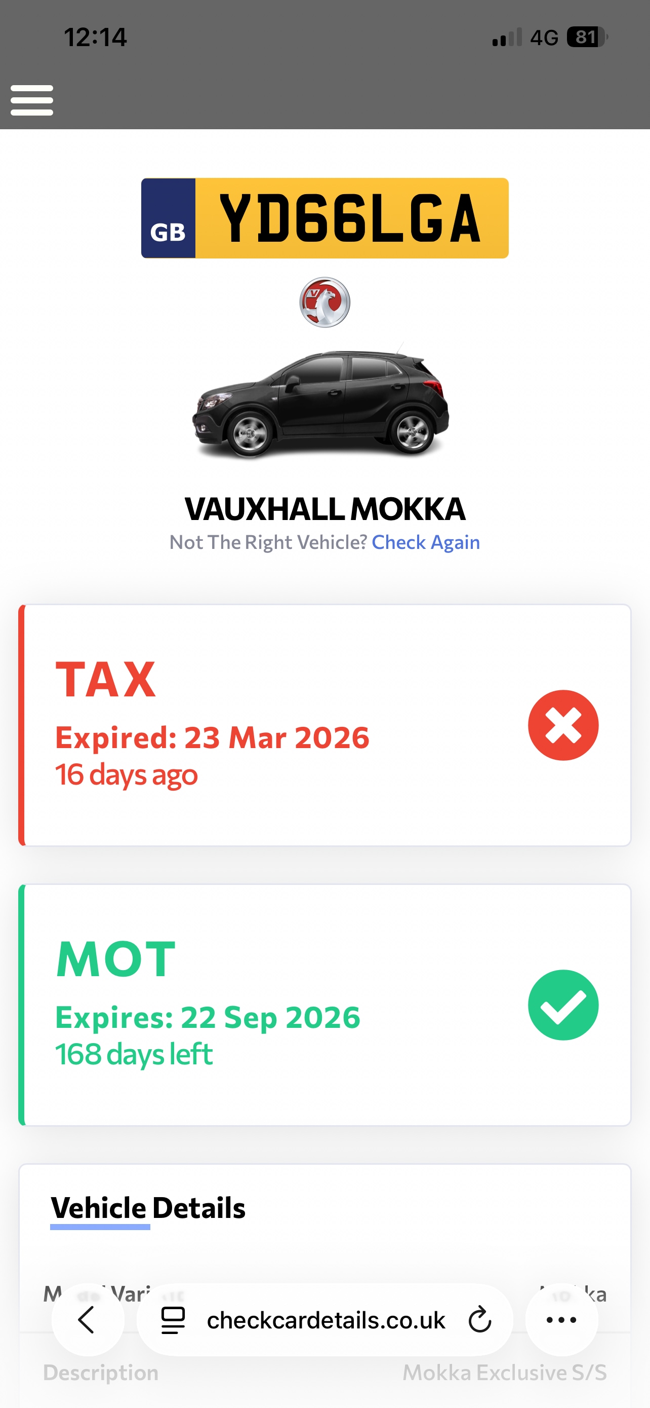 Used Vauxhall Mokka 2016 for sale - 78176449: Photo 11