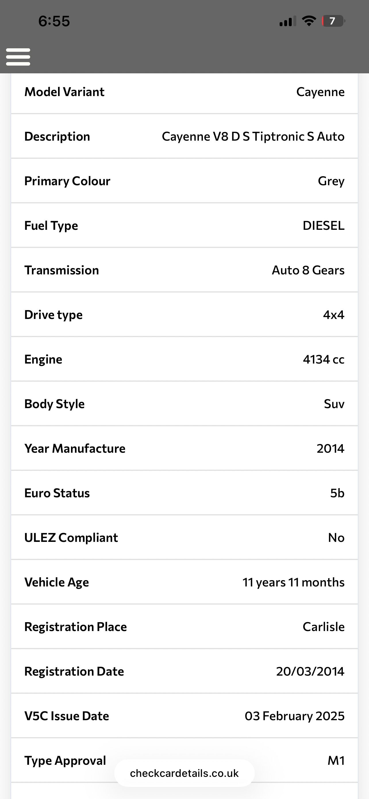 Used Porsche Cayenne 2014 for sale - 77584855: Photo 14