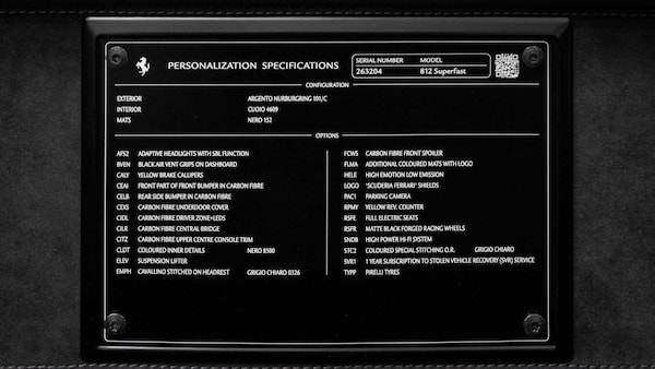 Used Ferrari 812 Superfast 2021 for sale - 76125828: Photo 35