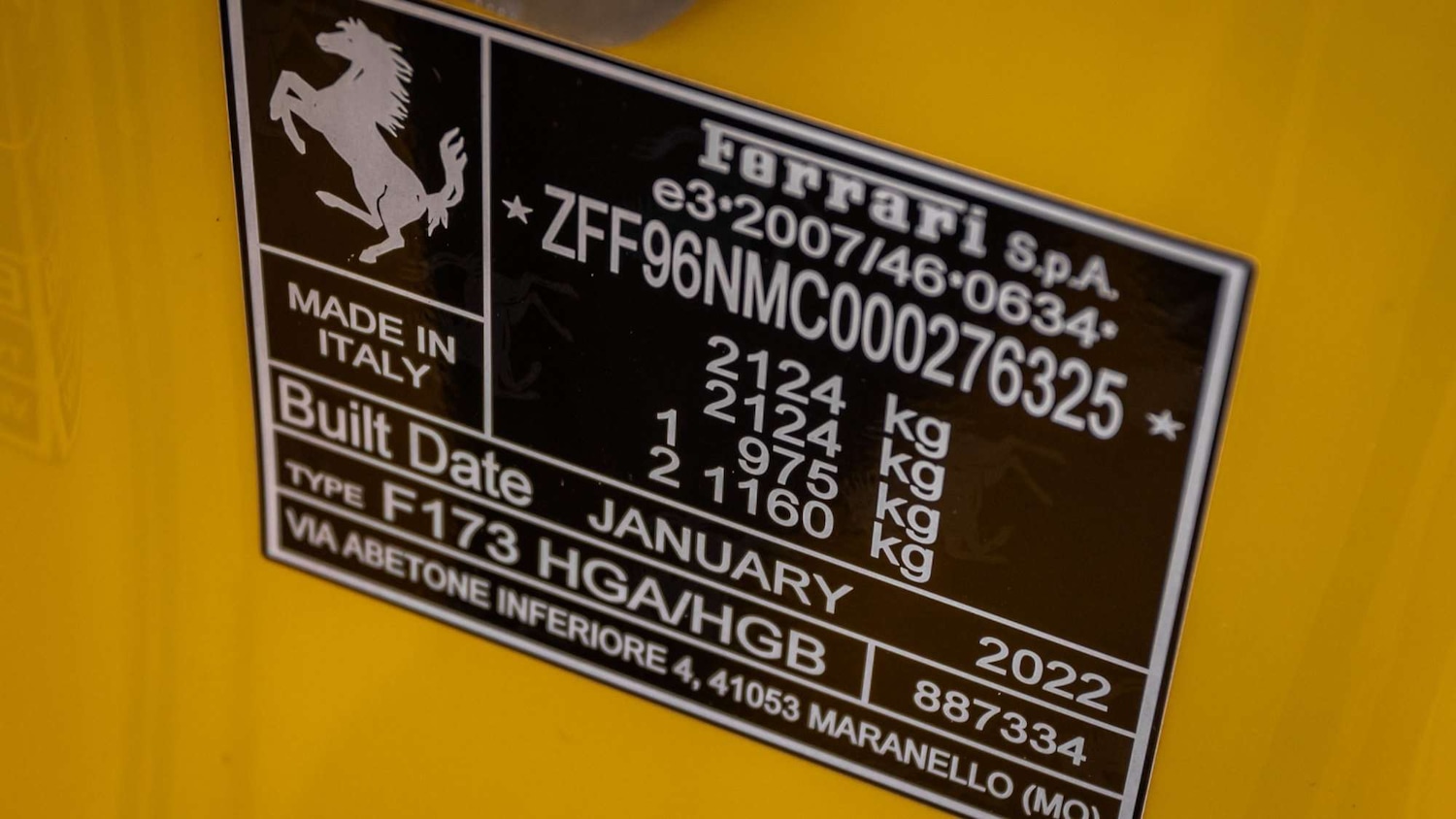 Used Ferrari Other 2022 for sale - 77996133: Photo 33