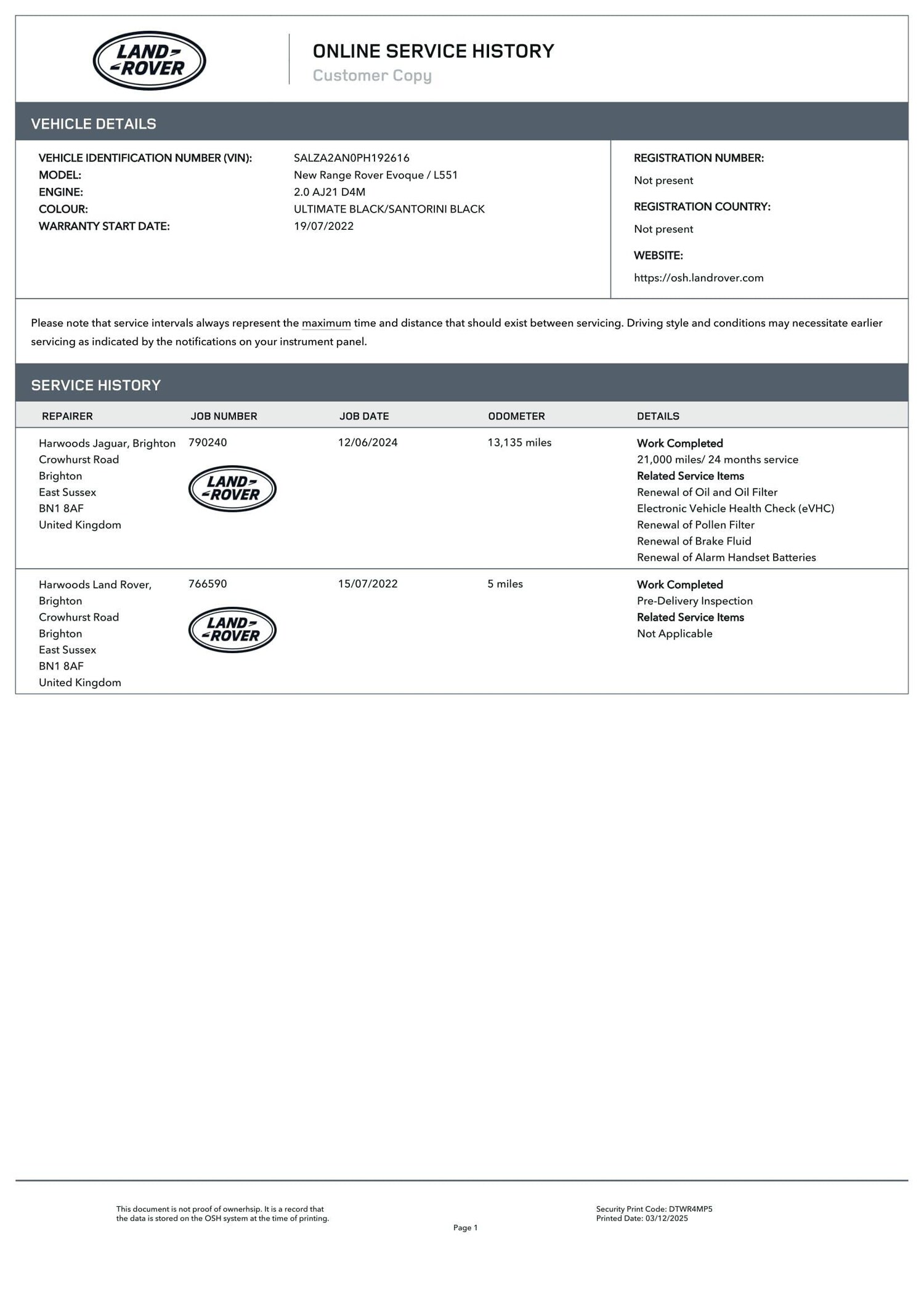 Used Land Rover Range Rover Evoque 2022 for sale - 76801115: Photo 4