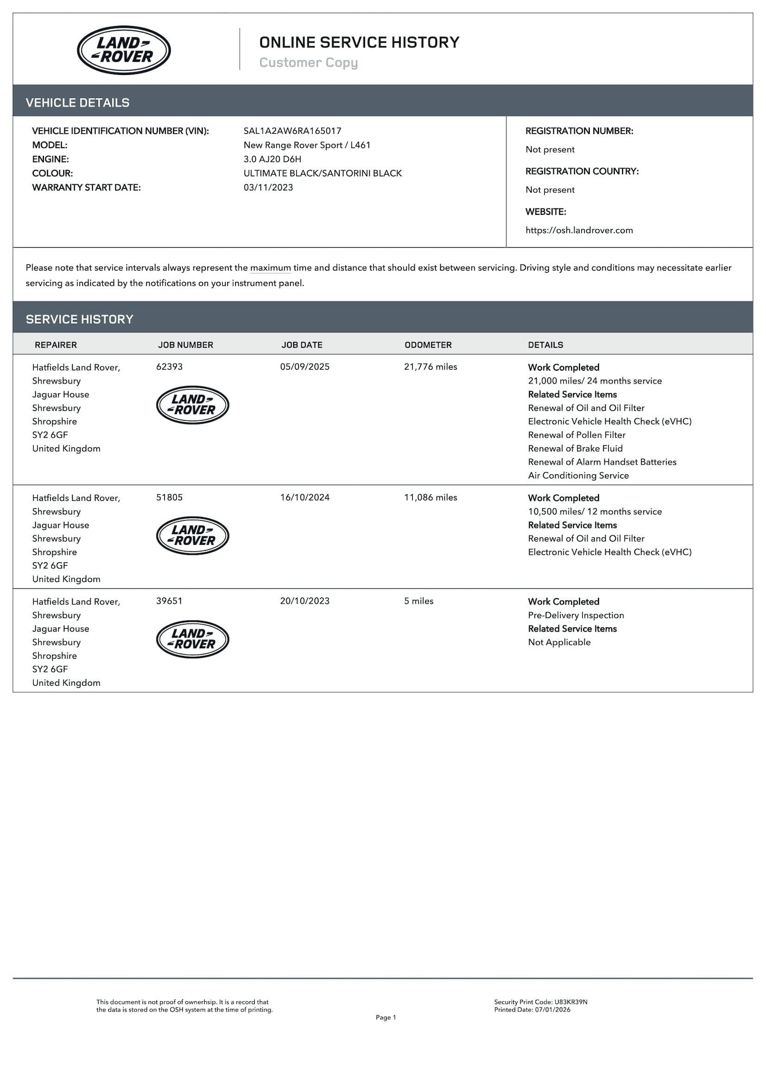 Used Land Rover Range Rover Sport 2023 for sale - 77131126: Photo 4