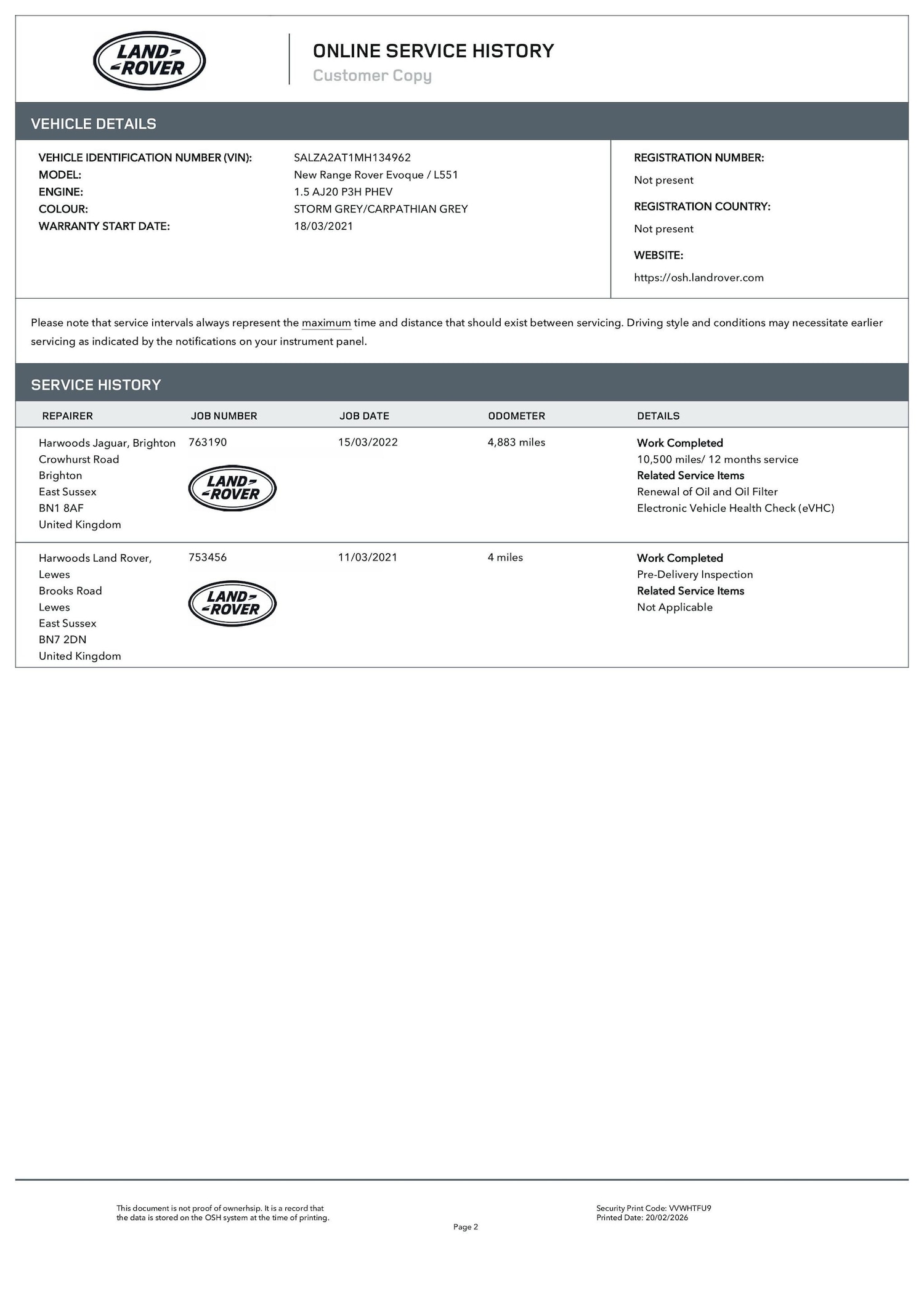 Used Land Rover Range Rover Evoque 2021 for sale - 77625842: Photo 4